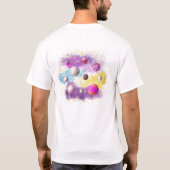 Cosmic Cotton Snoep Galaxy T-shirt (Achterkant)