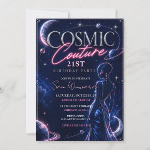 Cosmic Couture 21e verpartij Kaart