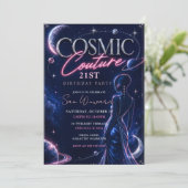 Cosmic Couture 21e verpartij Kaart (Staand voorkant)