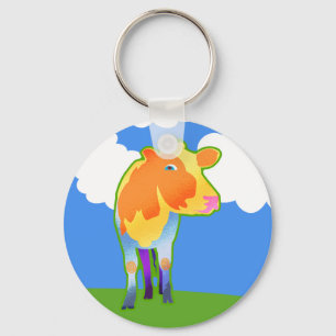Cosmic Cow Sleutelhanger