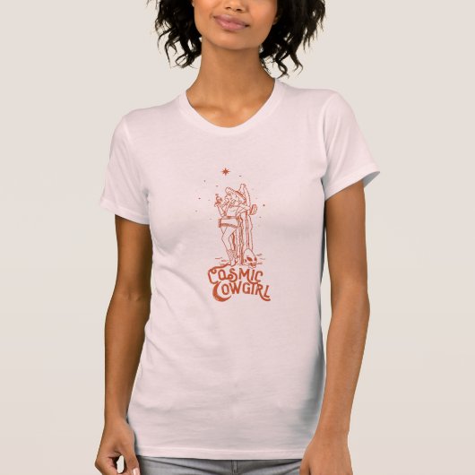 Cosmic Cowgirl T-shirt (Voorkant)
