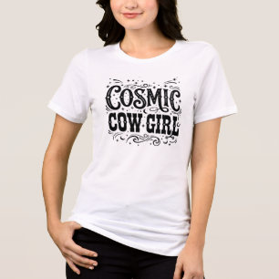 Cosmic CowGirl T-shirt - Grappig Geschenk voor Vri