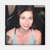 Cosmic Crazy Gamer Vriendin Magneet (Voorkant)