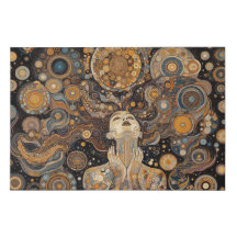 "Cosmic Creation" Faux Wrapped Canvas