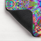 Cosmic Creatrip - Psychedelic trippy-ontwerp Muismat (Hoek)