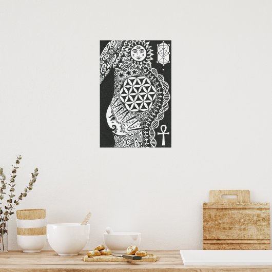 Cosmic Creatrix Poster (Keuken)