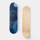 Cosmic Cruiser Galaxy Style Skateboard (Voorkant)