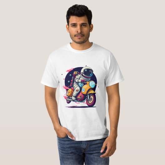 Cosmic Cruiser T-shirt (Voorkant volledig)