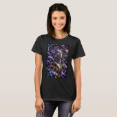 Cosmic Crystal Medusa 3D T-shirt (Voorkant volledig)