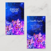 Cosmic Crystals Miami Visitekaartje (Voorkant / Achterkant)
