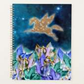Cosmic Crystals Unicorn Planner (Voorkant)