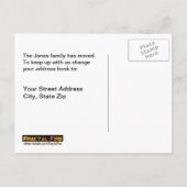 Cosmic Cubes Aankondigingskaart (Achterkant)