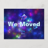 Cosmic Cubes Aankondigingskaart (Voorkant)