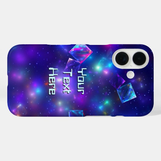 Cosmic Cubes Case-Mate iPhone Case (Achterkant (horizontaal))