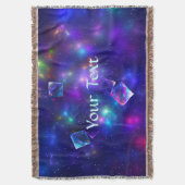 Cosmic Cubes Deken (Voorkant Verticaal)