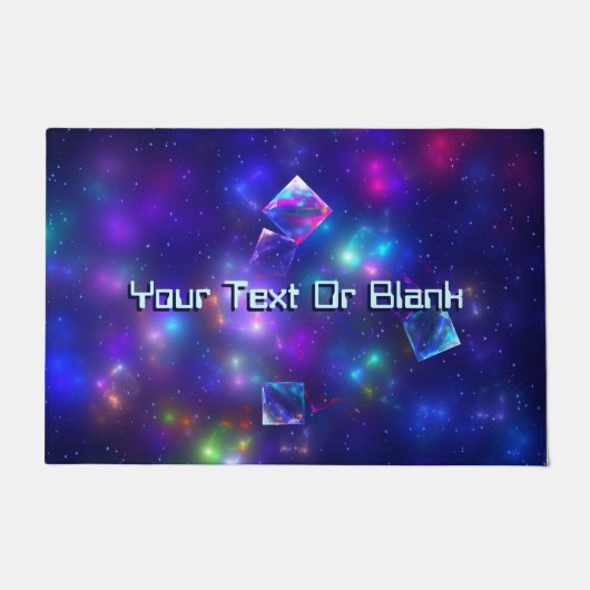 Cosmic Cubes Deurmat (Voorkant)
