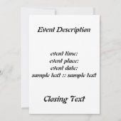 Cosmic Cubes Kaart (Achterkant)