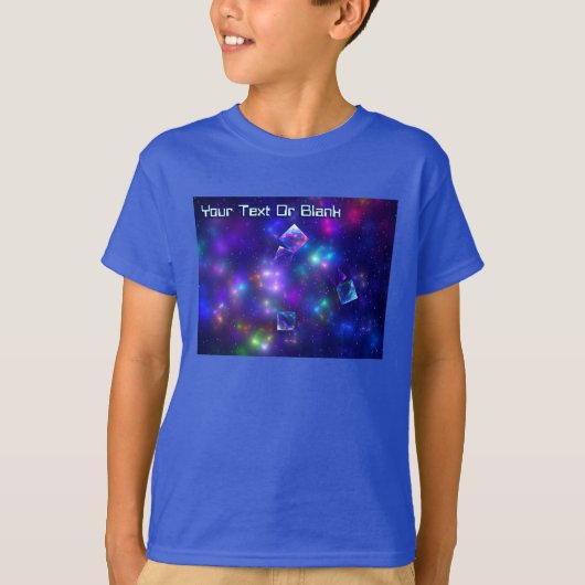 Cosmic Cubes T-shirt (Voorkant)