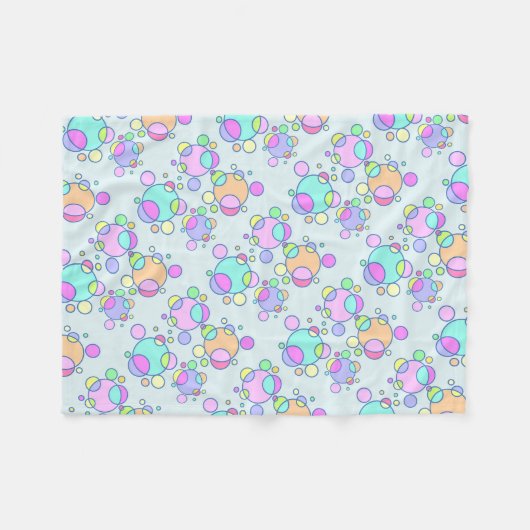 Cosmic Custom Fleece Blanket (Voorkant (Horizontaal))