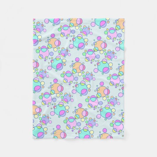 Cosmic Custom Fleece Blanket Deken (Voorkant)