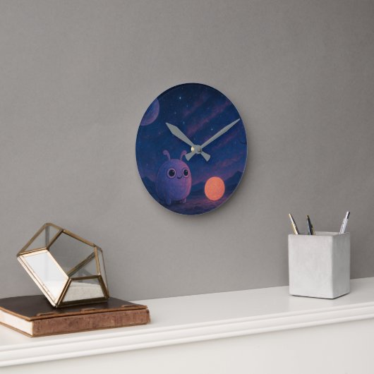 Cosmic Cutie Wandklok (Kantoor)