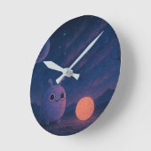 Cosmic Cutie Wandklok (Hoek)