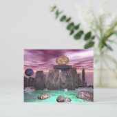 Cosmic Dance 3 Briefkaart (Staand voorkant)