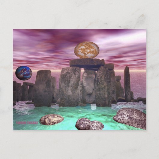 Cosmic Dance 3 Briefkaart (Voorkant)