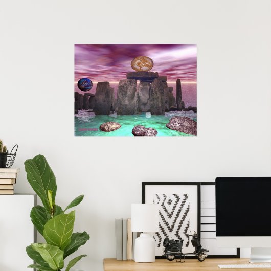 Cosmic Dance 3 Poster (Thuiskantoor)