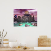 Cosmic Dance 3 Poster (Keuken)