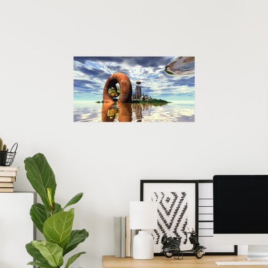 Cosmic Dance 4 Poster (Thuiskantoor)