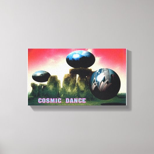 Cosmic Dance Canvas Afdruk (Voorkant)