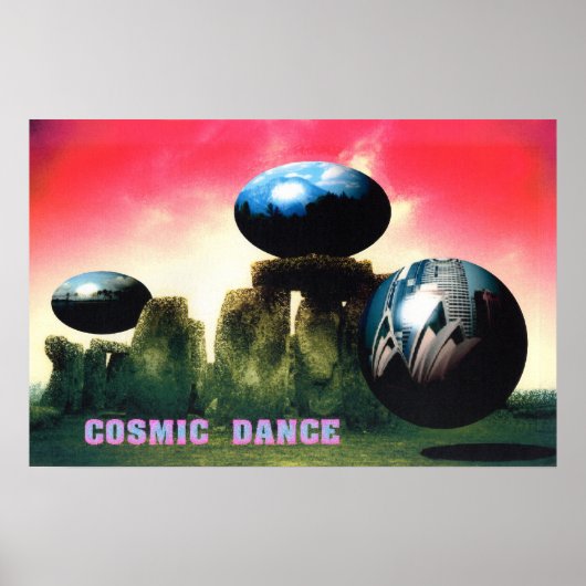 Cosmic Dance Poster (Voorkant)