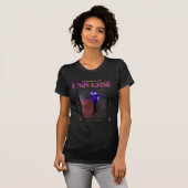 Cosmic Dance Vibes – Vibing with the Universe Art T-shirt (Voorkant volledig)