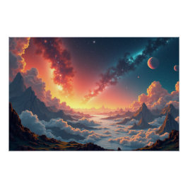 Cosmic Dawn Perfect Poster
