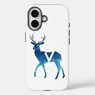 Cosmic Deer Vision iPhone 16 Hoesje
