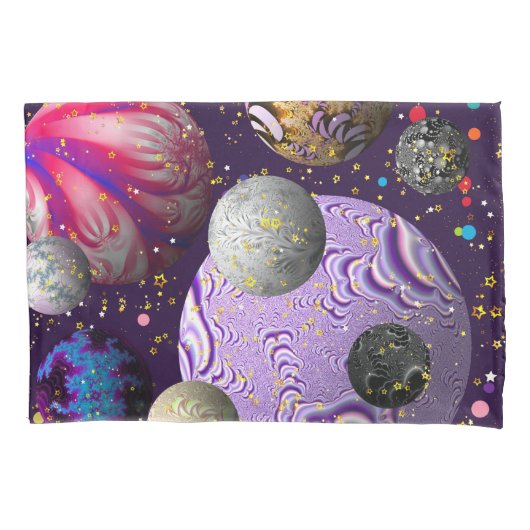 Cosmic Delight Kussensloop (Voorkant)