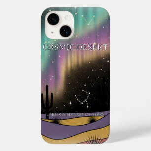 Cosmic Desert Aurora • Retro Western Nachtelijke H Case-Mate iPhone 14 Hoesje