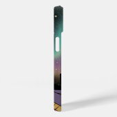 Cosmic Desert Aurora • Retro Western Nachtelijke H Case-Mate iPhone Case (Achterkant / Rechts)