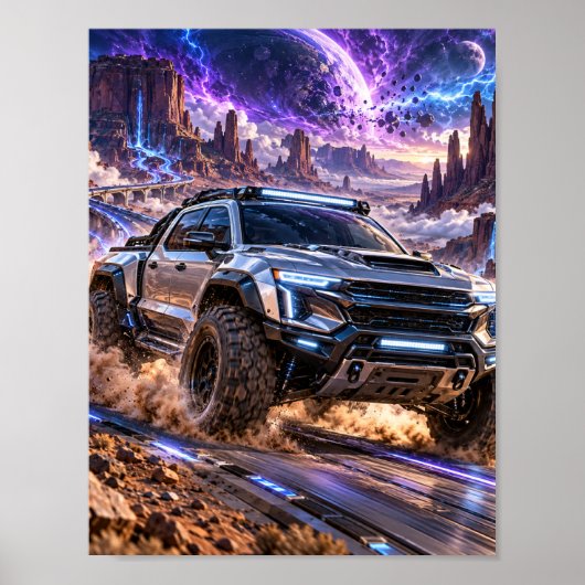 Cosmic Desert Pick-up Poster (Voorkant)
