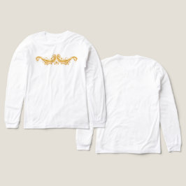 Cosmic Design Gouden Galaxy Sterren Tri-Blend Shirt