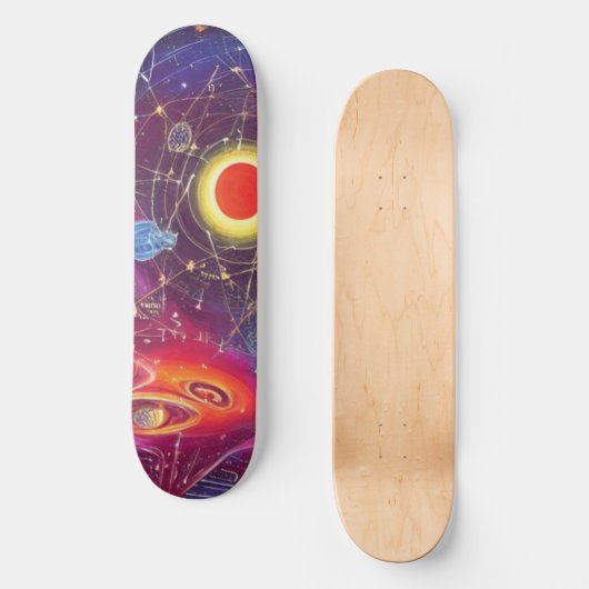 Cosmic Diagram Skateboard (Voorkant)