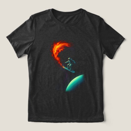 Cosmic Divergence Tri-Blend Shirt (Design voorkant)
