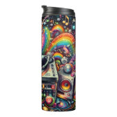 Cosmic DJ Setup Muziek Extravaganza Thermosbeker (Geroteerd rechts)