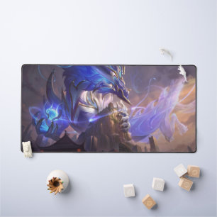 Cosmic Dragon Gaming Desk Mat