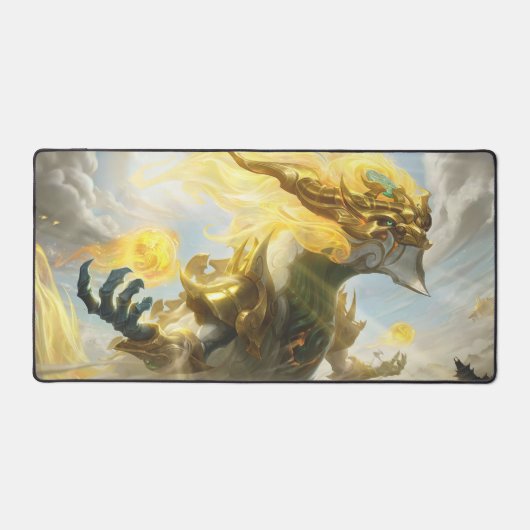 Cosmic Dragon Gaming Desk Mat | (Voorkant)