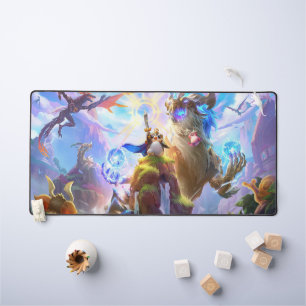 Cosmic Dragon Gaming Desk Mat