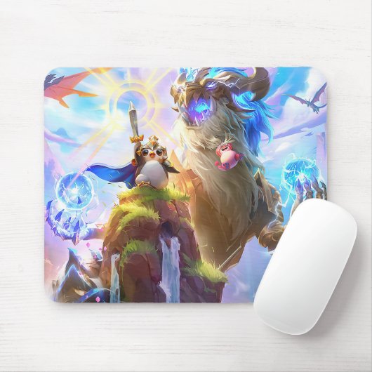Cosmic Dragon Gaming Mousepad |  Muismat (Met muis)