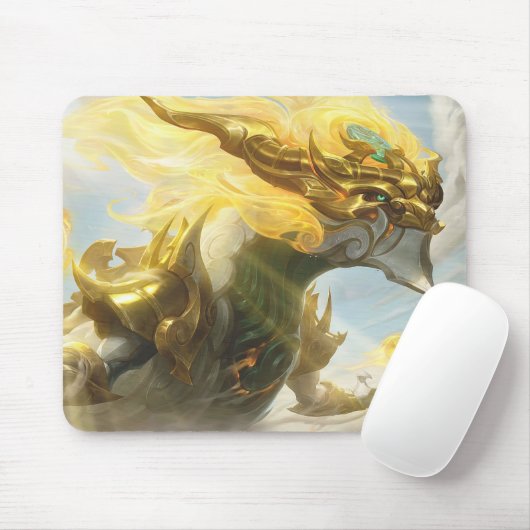 Cosmic Dragon Gaming Mousepad |  Muismat (Met muis)
