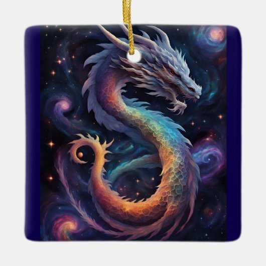 cosmic dragon ornament (Voorkant)